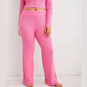 Aerie Pink Trouser Lounge Pants